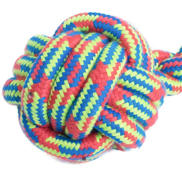Petface Woven Knotted Rope Bone image 2