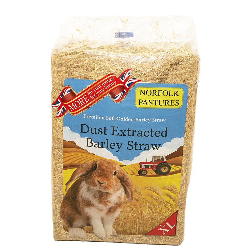 Norfolk Pastures Dust Extracted Barley Straw 5kg image 0