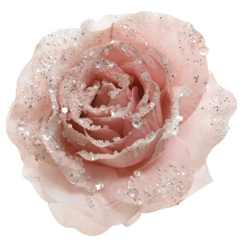 Everlands Blush Pink Rose Clip image 0