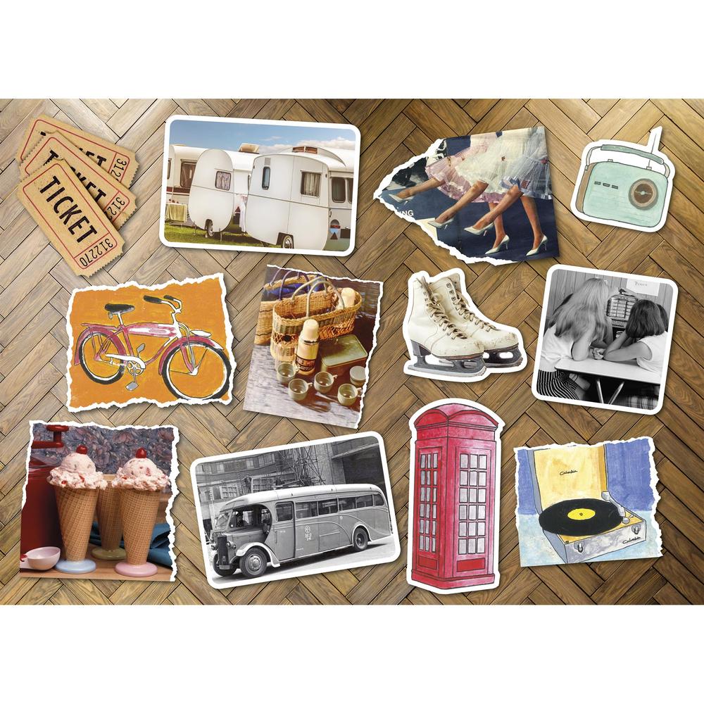 Gibsons Days Out 12 XL Piece Jigsaw Puzzle - Piecing Together image 0