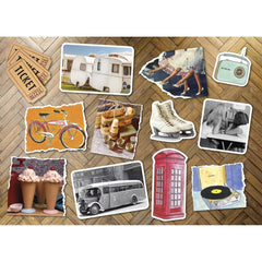 Gibsons Days Out 12 XL Piece Jigsaw Puzzle - Piecing Together image 0