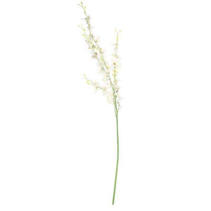 White Dancing Orchid Stem (88cm) image 2