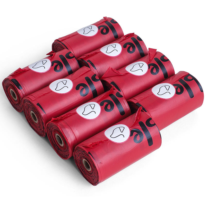 Zoon Rose Scented Biodegradable Poop Bags (120 bags) image 0