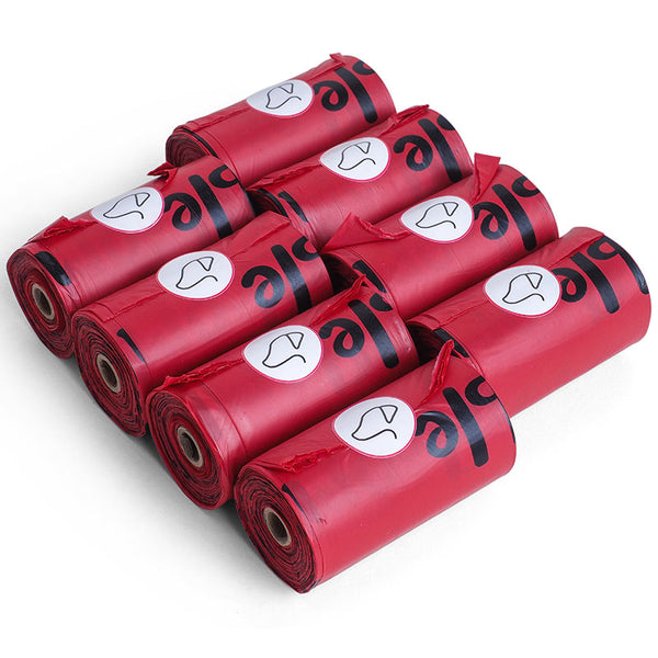 Zoon Rose Scented Biodegradable Poop Bags (120 bags) image 1