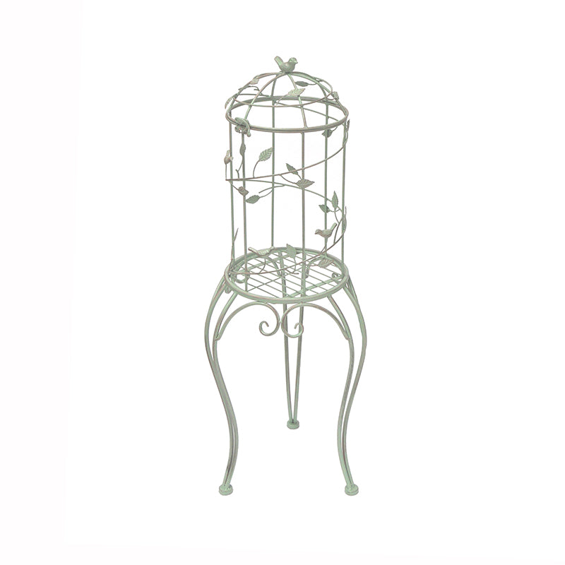 Birdcage Metal Planter with Stand image 0
