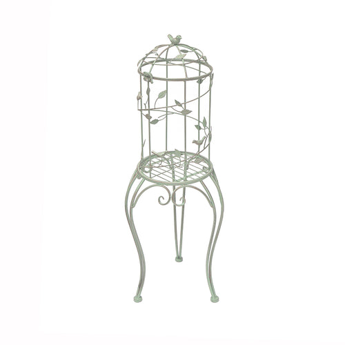 Birdcage Metal Planter with Stand image 1