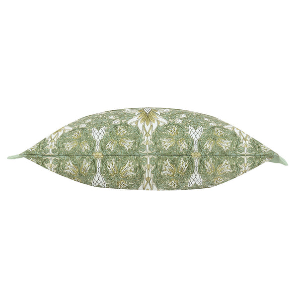 Morris & Co Snakeshead Rectangular Outdoor Cushion, 40 x 60cm - Sunflower / Stone image 2