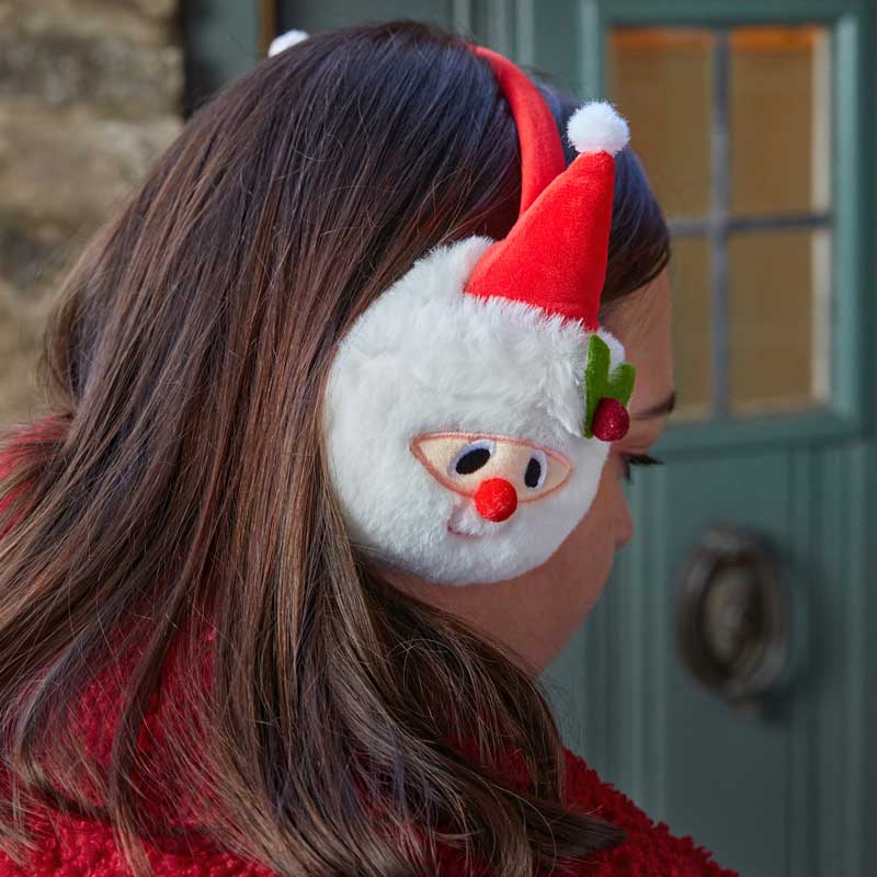 Three Kings Santa Earmuffs image 0