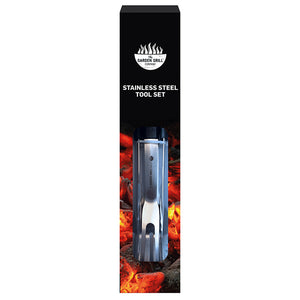 The Garden Grill Company 3-Piece BBQ Tool Set image 2