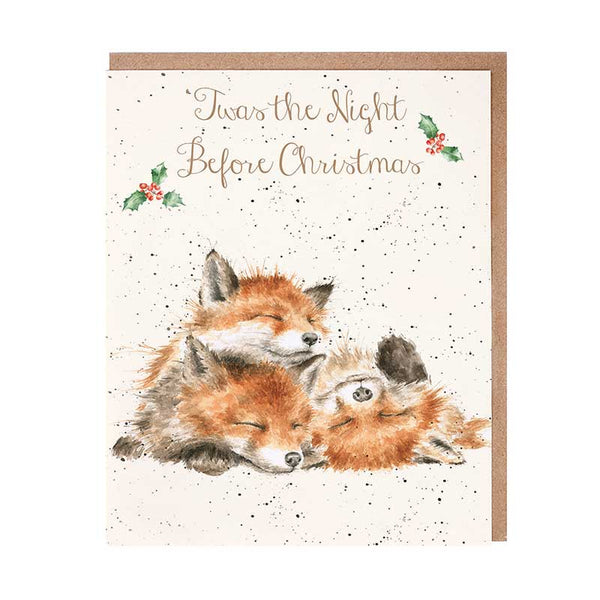 Wrendale Designs Notecard Pack - The Night Before Christmas (Pack of 8) image 1