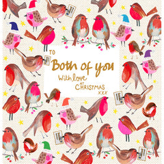 Papersalad Both of You Christmas Card image 0