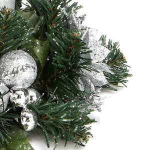 Premier Glitter Poinsettia Candle Ring (Assorted Designs) image 6