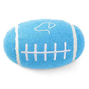 Zoon Squeaky Pooch Rugger Ball image 0