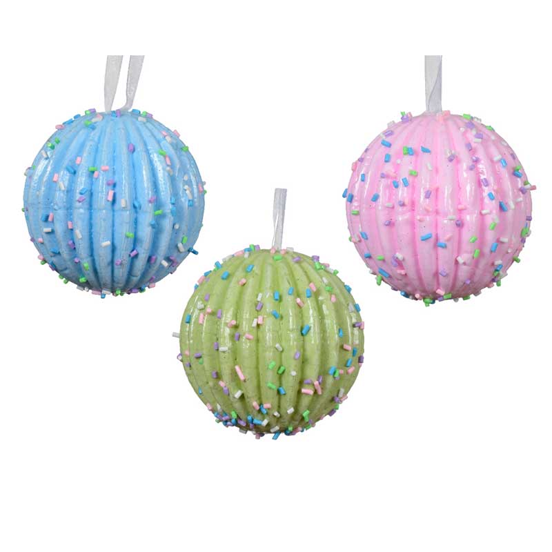 Decoris Foam Sprinkles Bauble (Assorted Designs) image 0
