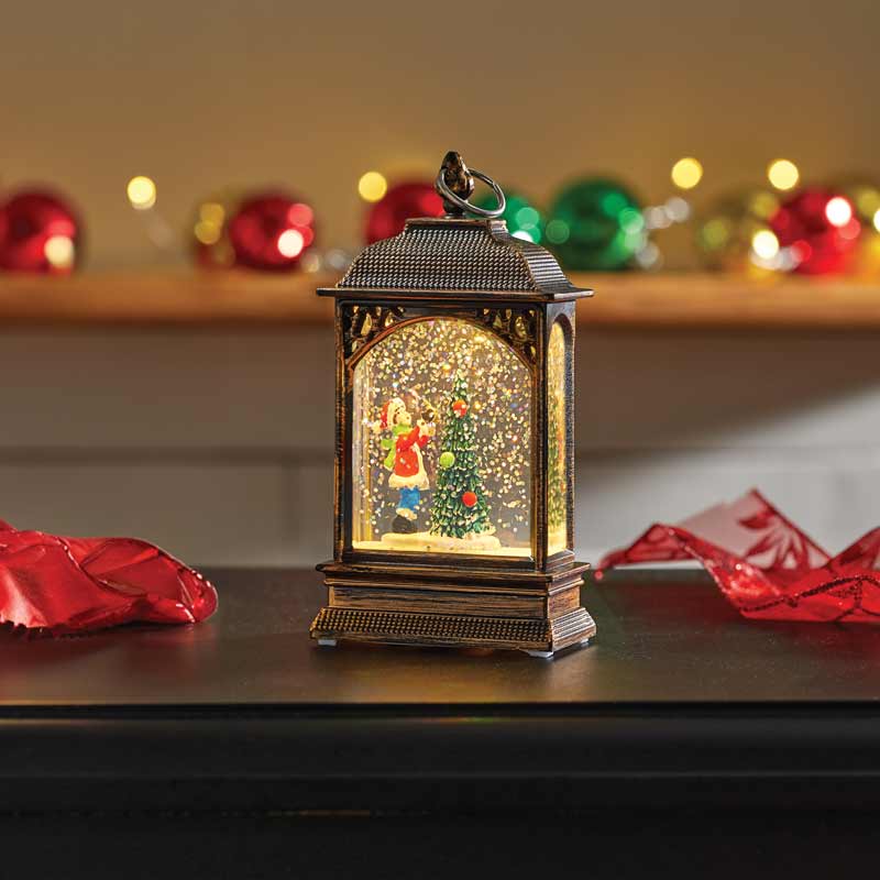 Three Kings SnowSwirl TreeDecor Lantern image 0