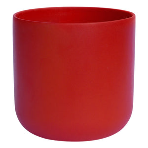 Ivyline Lisbon Indoor Planter Range - Coral, 15cm image