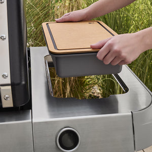Weber Works Barbecue Basin with Cutting Board Lid image 0