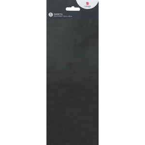 Collage Black Tissue Paper Sheets (Pack of 5) image 0