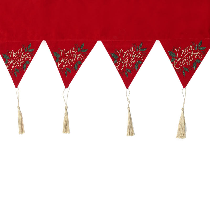 Peggy Wilkins Yuletide Greetings Mantle Runner image 0