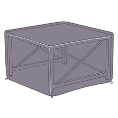 Hartman Cover for Sorrento or Bari 50cm x 50cm Square Aluminium Side Table image 0