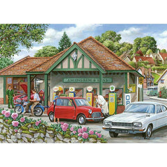 House of Puzzles Fill Her Up Please Big 250 Piece Jigsaw Puzzle image 0