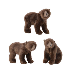 Decoris Brown Bear - 14cm (Assorted Designs) image 0