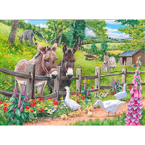 House of Puzzles Jack & Jenny Big 250 Piece Jigsaw Puzzle image 0