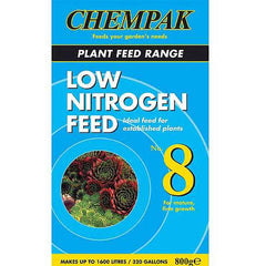 Chempak Low Nitrogen Mature Plant Feed Formula No.8 (800g) image 0