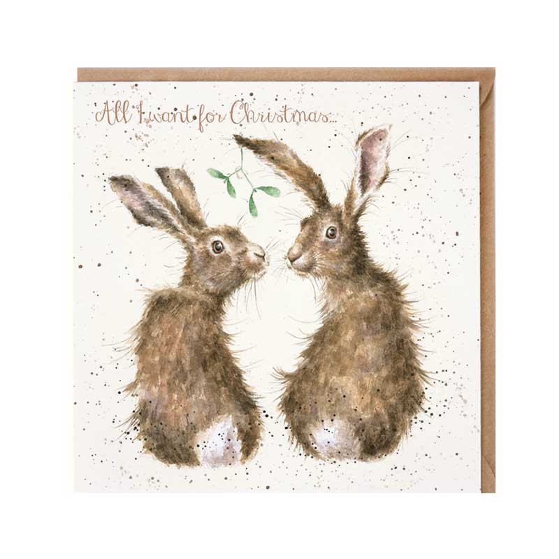 Wrendale Designs All I Want For Christmas Card image 0
