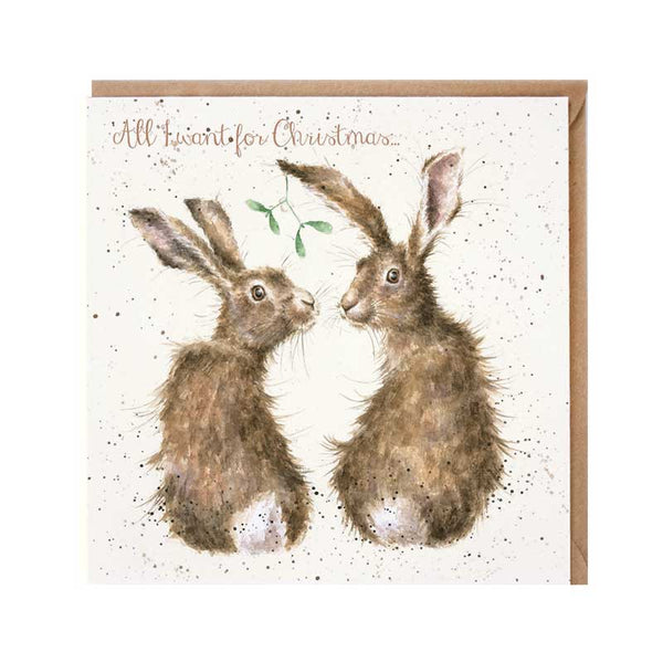 Wrendale Designs All I Want For Christmas Card image 1