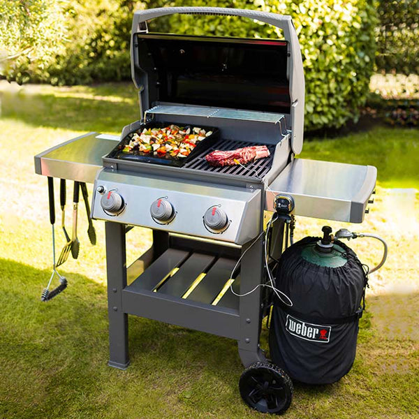 Weber Spirit II E-310 GBS Gas Grill Barbecue image 3