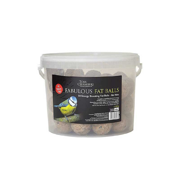 Tom Chambers Fabulous Fat Balls Tub (Pack of 50) image 0