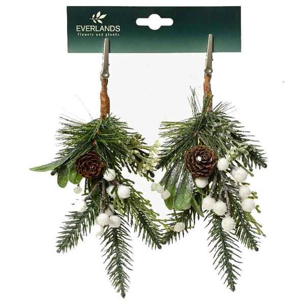 Everlands Pinecone & Eucalyptus Pick (Set of 2) image 0