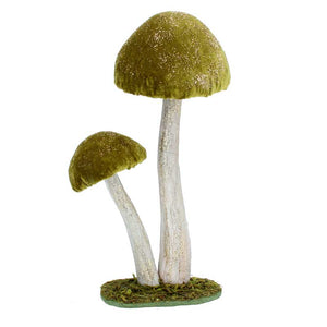 Gisela Graham Double Green Toadstool image 0