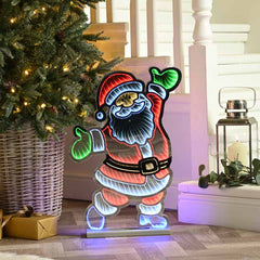 Festive Infinity Standing Santa image 0