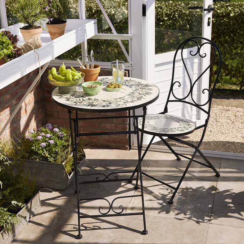 Athens Mosaic Bistro Set image 0