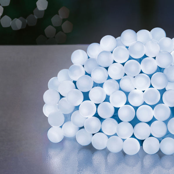 Premier 150 Multi-Action LED Frosted Berry Lights with Timer - White image 0