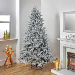 National Tree Snowy Harmony Spruce Artificial Christmas Tree - 7.5ft image 0