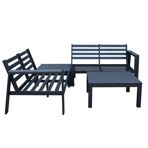 Supremo Livorno Corner Modular Lounge Set with 2 Square Tables image 11