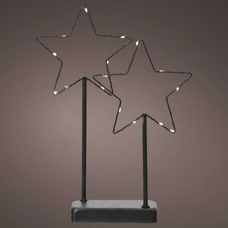 Lumineo Micro LED Metal Star Frame Light image 0