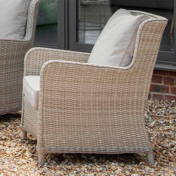 Bramblecrest Chedworth Garden Lounge Set in Sandstone Weave image 2