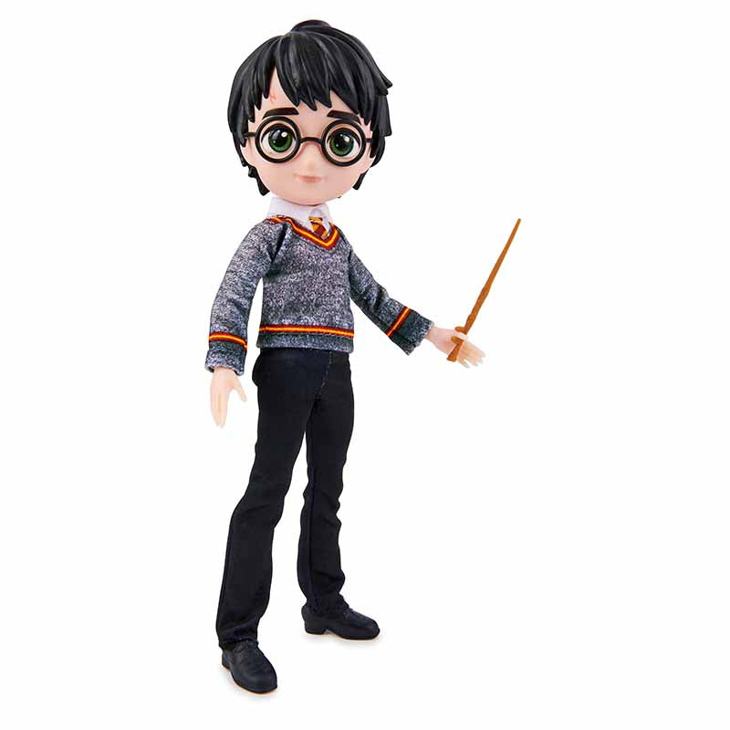Wizarding World, Harry Potter Collectible 8" Doll in Hogwarts Gryffindor Uniform with Accessories, Ages 5+ image 0