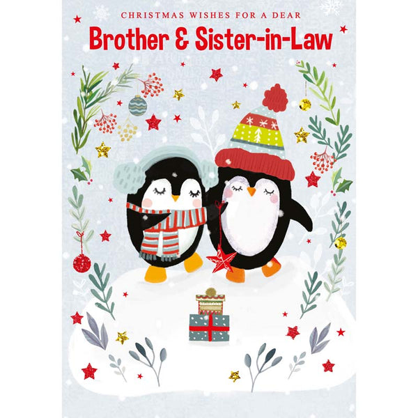 Nigel Quiney Penguin Stars Christmas Card image 0