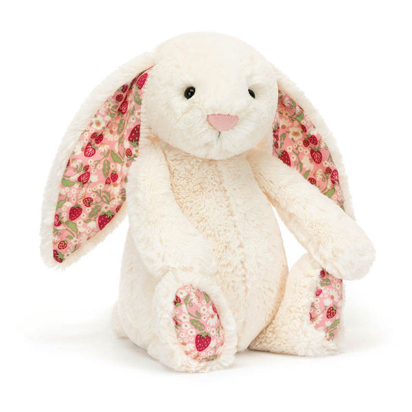 Jellycat Blossom Cream Bunny - Berry - Medium image