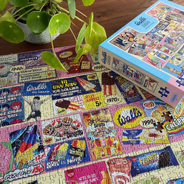Gibsons 100 Years of Wall's Ice Cream 1000 Piece Jigsaw Puzzle image 2