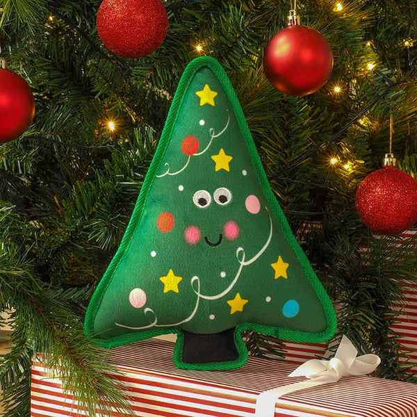 Zoon Xmas Tree Plush Dog Toy image 3