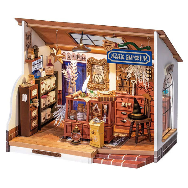Robotime 'Kiki's Magic Emporium' DIY Miniature House image 0