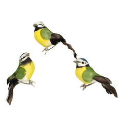 Gisela Graham Blue Tit Clip (Assorted Designs) image 0