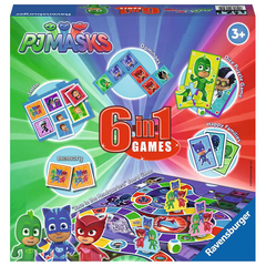 Ravensburger PJ Masks 6-in-1 Games image 0
