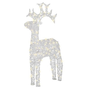 Lumineo LED Flashing Acrylic Deer - Warm White image 0